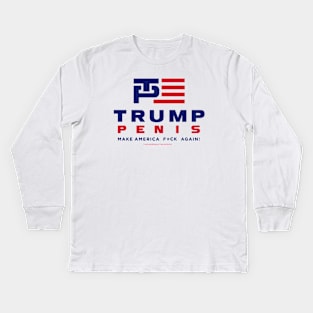 TRUMP- P.... Kids Long Sleeve T-Shirt